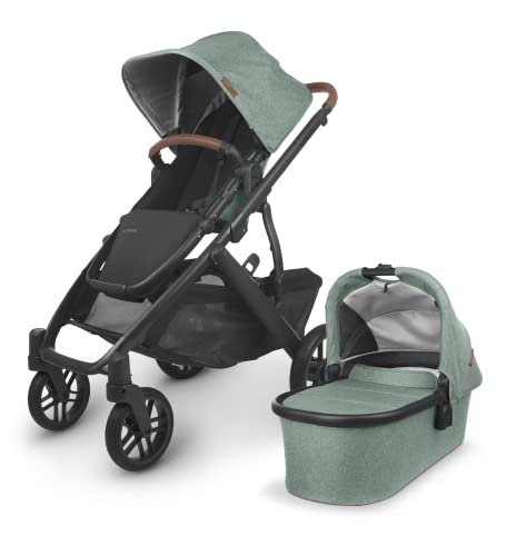 UPPAbaby Vista V2 Stroller Convertible Single to Double System Bassine Kewlstreet