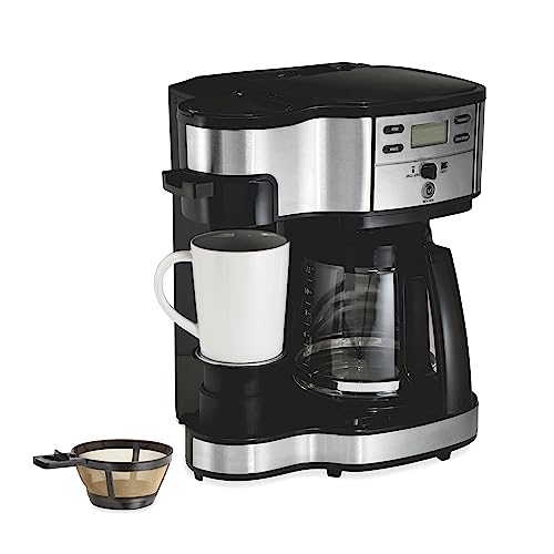 Hamilton beach 2 in 1 coffee maker hotsell