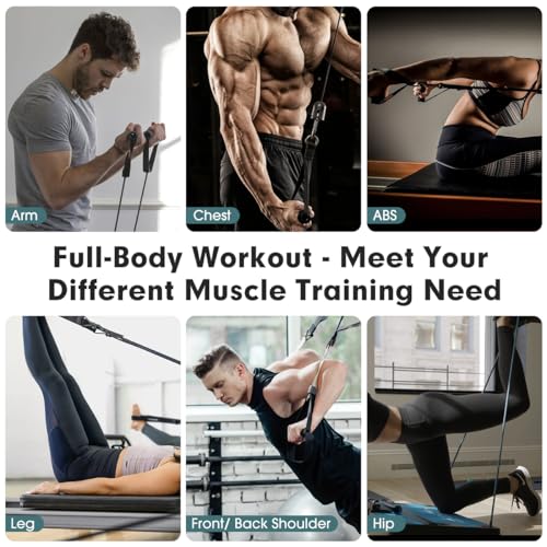 Heavy Resistance Bands 150-300LBS, Exercise Bands with Handles Weight Exercise Bands for Men Women,Workout Bands for Strength Training,Gym Home Equipment