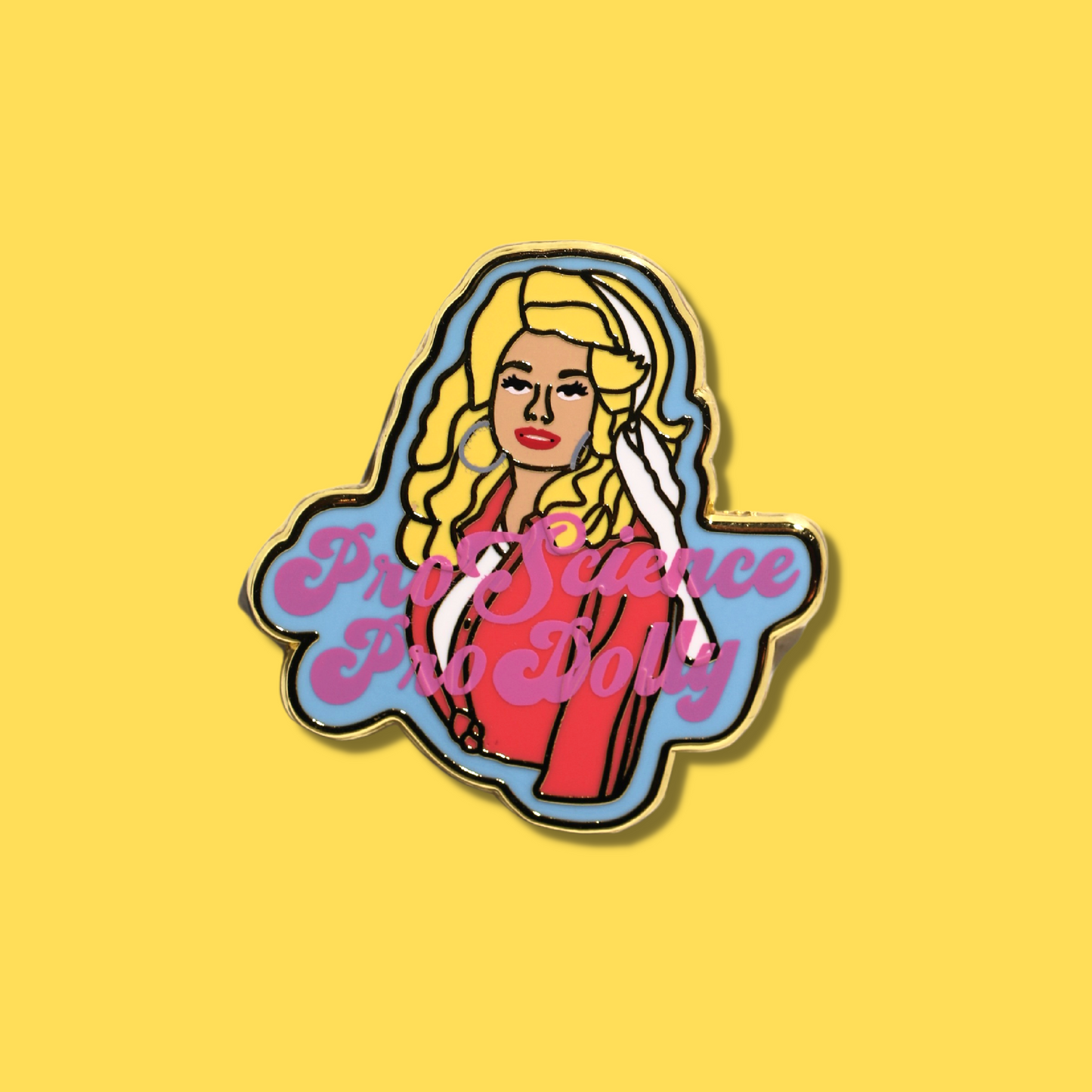 Pro Science Pro Dolly Enamel Pin