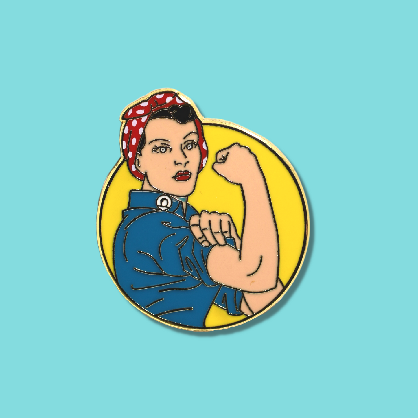 Rosie the Riveter Enamel Pin