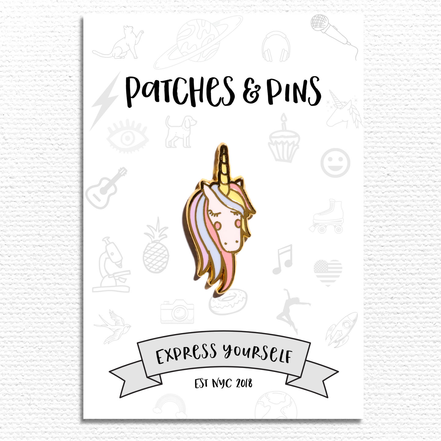 Unicorn Enamel Pin