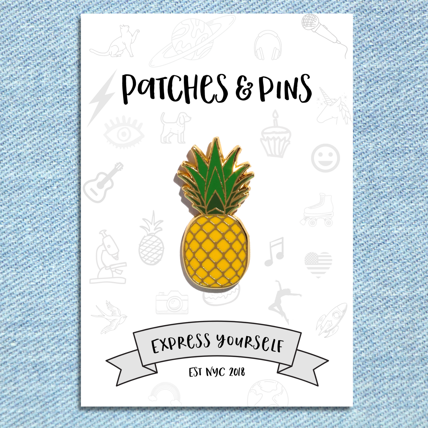 Pineapple Enamel Pin