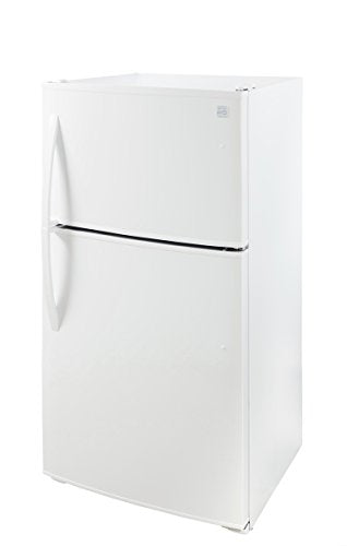 Kenmore Top-Freezer Refrigerator with Ice Maker and 21 Cubic Ft. Total Capacity, White