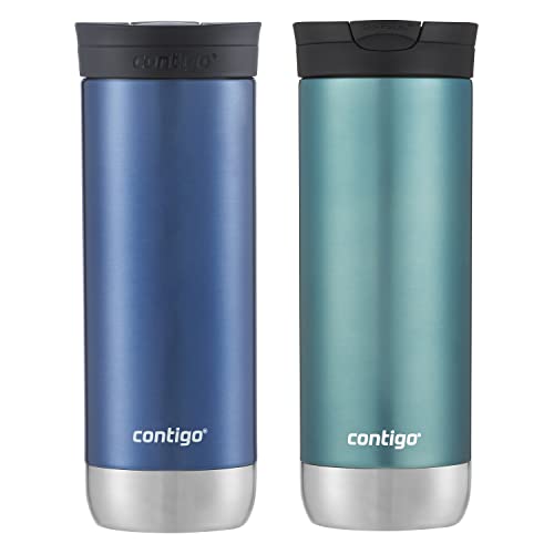 Contigo Huron Vacuum-Insulated Stainless Steel Travel Mug with Leak-Proof Lid