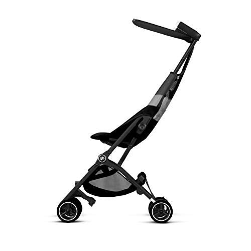 gb Pockit Air All Terrain Ultra Compact Lightweight Travel Stroller with Breathable Fabric in Velvet Black