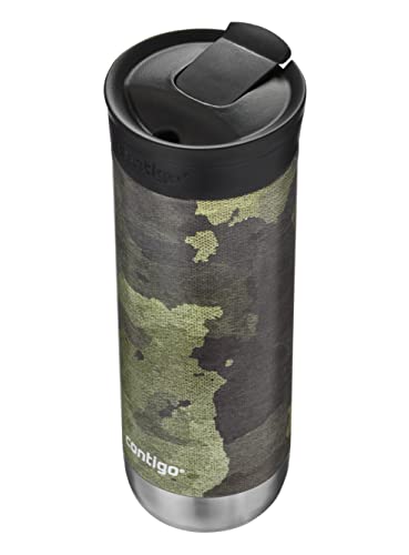 Contigo Huron Vacuum-Insulated Stainless Steel Travel Mug with Leak-Proof Lid