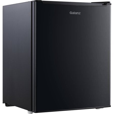 2.7 cubic foot compact dorm refrigerator - (Black)