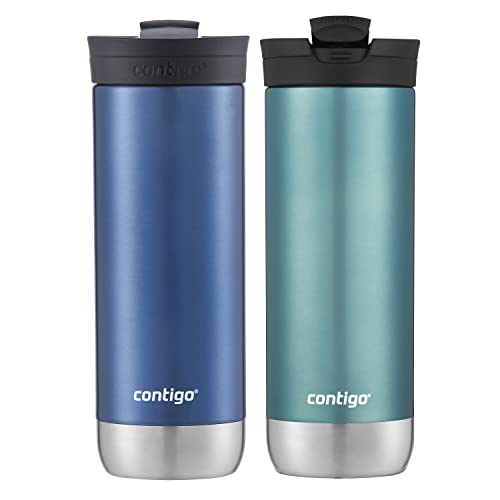 Contigo Huron Vacuum-Insulated Stainless Steel Travel Mug with Leak-Proof Lid