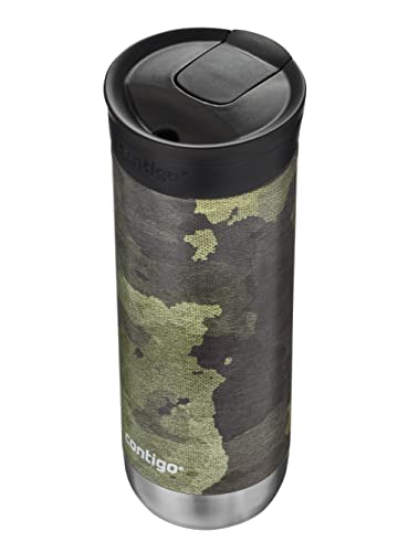 Contigo Huron Vacuum-Insulated Stainless Steel Travel Mug with Leak-Proof Lid