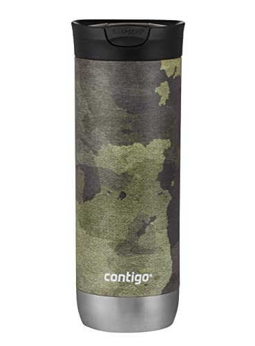 Contigo Huron Vacuum-Insulated Stainless Steel Travel Mug with Leak-Proof Lid