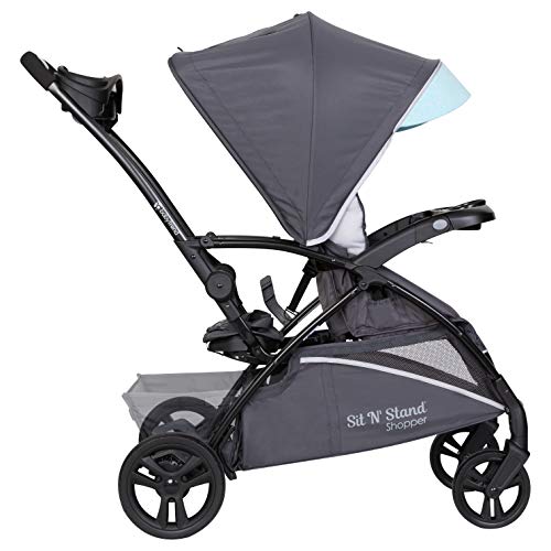 Baby Trend Sit 'N Stand 5 in 1 Shopper Stroller, Blue Mist