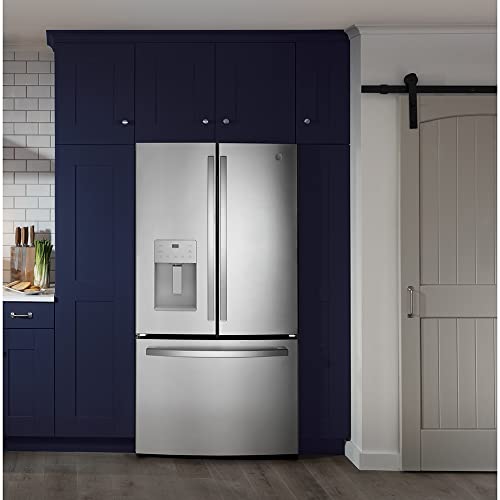 GE® ENERGY STAR® 25.6 Cu. Ft. Fingerprint Resistant French-Door Refrigerator