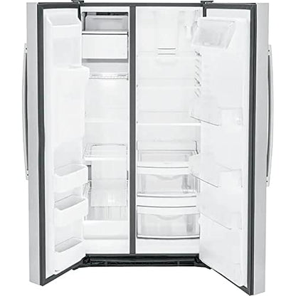 GE® 25.3 Cu. Ft. Side-By-Side Refrigerator