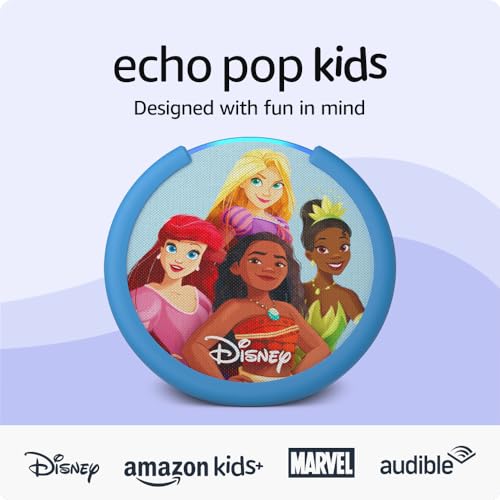 Echo Pop Kids | Designed for kids, with parental controls | Disney Princess