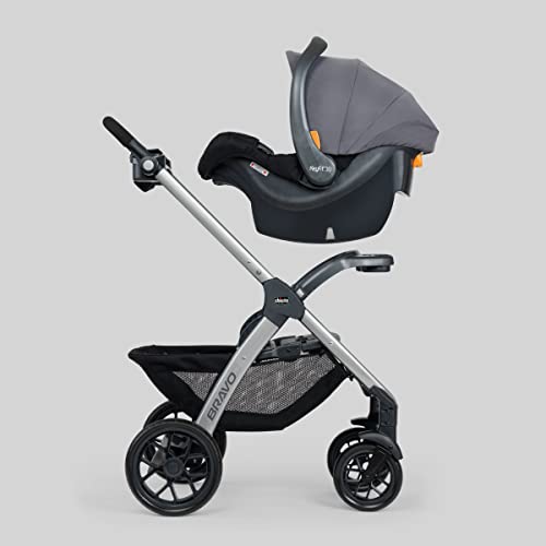 Chicco Bravo Quick-Fold Stroller - Black | Black