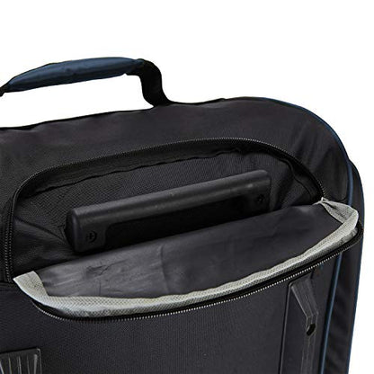 Travelers Club Xpedition 30 Inch Multi-Pocket Upright Rolling Duffel Bag