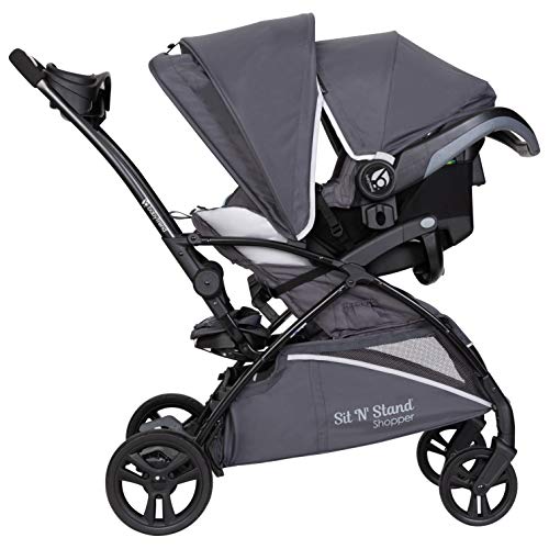 Baby Trend Sit 'N Stand 5 in 1 Shopper Stroller, Blue Mist