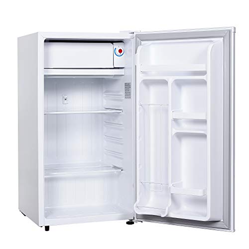 RCA RFR321-FR320/8 IGLOO Mini Refrigerator, 3.2 Cu Ft Fridge, White