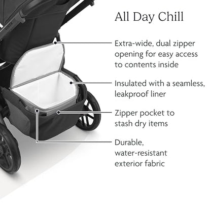 UPPAbaby Bevvy Cooler/Insulated + Leakproof/Portable Handles/Fits in Vista, Cruz, Ridge Stroller Baskets