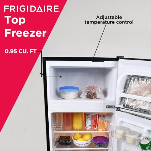 Frigidaire EFR840-BLACK-COM Compact Refrigerator, 3.1, Black