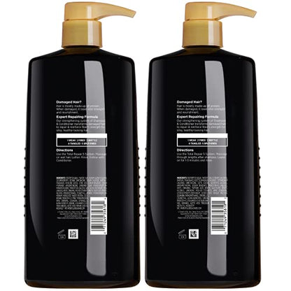 L'Oreal Paris Elvive Total Repair 5 Repairing Shampoo and Conditioner for Damaged Hair, 28 Ounce (Set of 2)