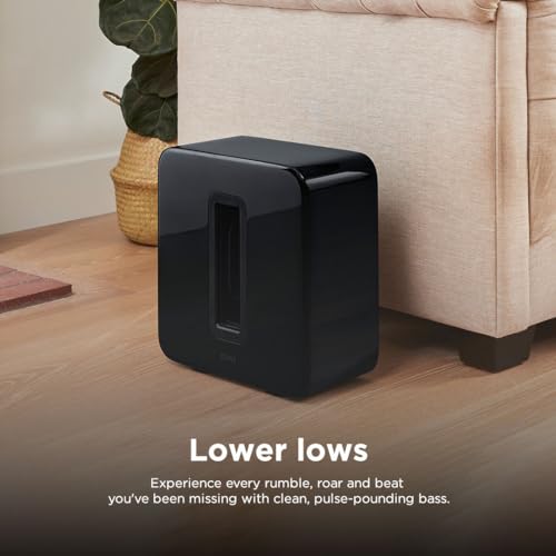 Sonos Sub - Black - Wireless Subwoofer