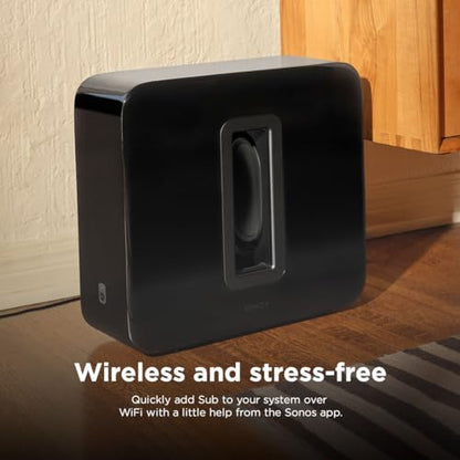 Sonos Sub - Black - Wireless Subwoofer