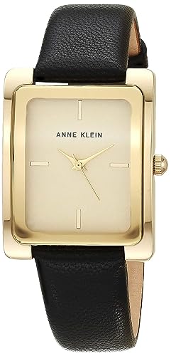 Anne Klein Women's Leather Strap Watch