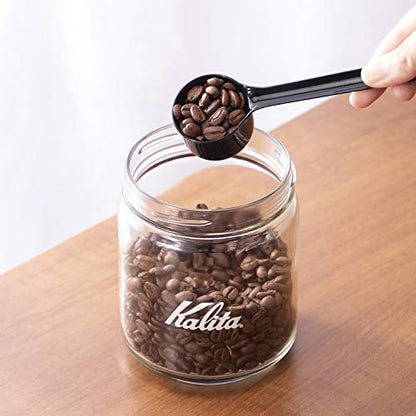 Kalita TSUBAME & Kalita #44249 Coffee Measure, Enamel, Black, L