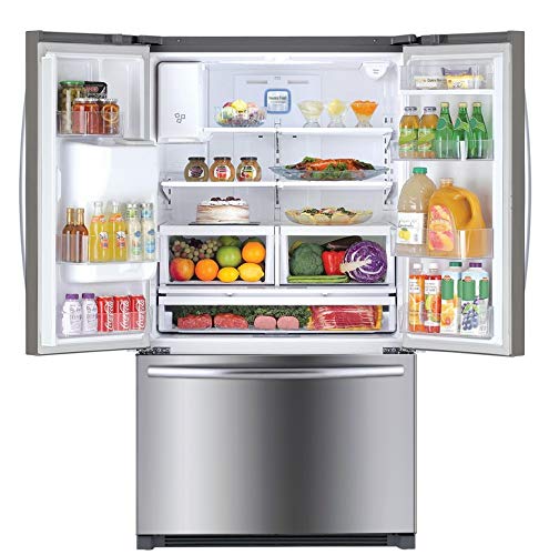 Daewoo RFS-26STJE French Door Refrigerator, Silver/Stainless Steel, includes delivery and hookup