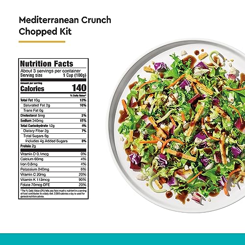 Taylor Farms Mediterranean Crunch Chopped Salad Kit 11oz