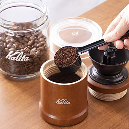 Kalita TSUBAME & Kalita #44249 Coffee Measure, Enamel, Black, L