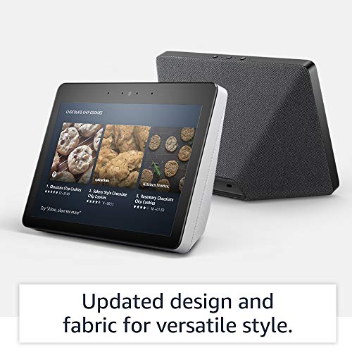 Echo Show (2nd Gen) | Premium 10.1” HD smart display with Alexa – stay connected with video calling - Charcoal