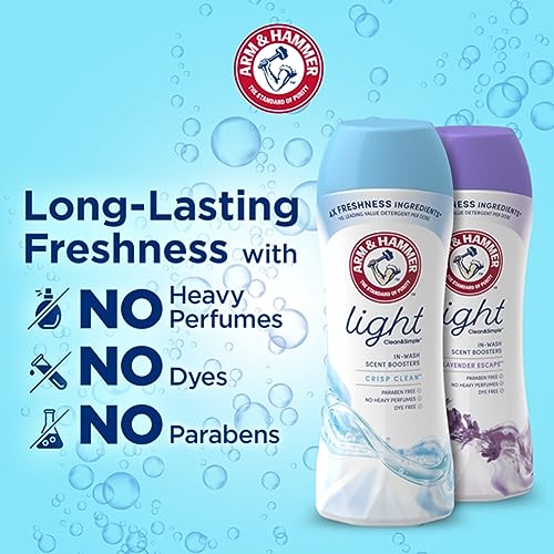 Arm & Hammer Light In-Wash Scent Booster Crisp Clean 24oz