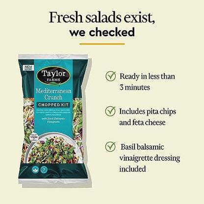 Taylor Farms Mediterranean Crunch Chopped Salad Kit 11oz