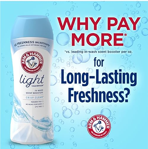 Arm & Hammer Light In-Wash Scent Booster Crisp Clean 24oz