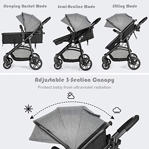 Baby joy bassinet stroller hotsell