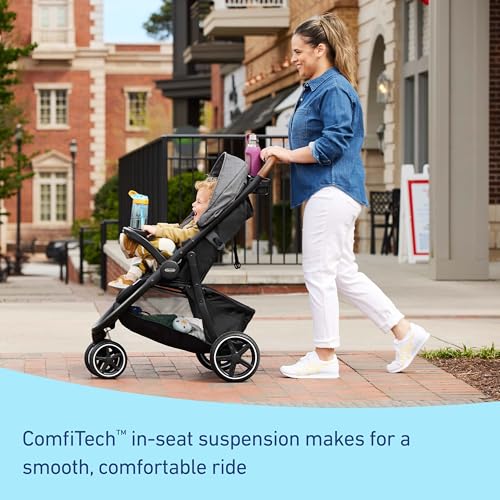 Graco® Outpace™ LX All-Terrain Travel System – Stroller Car Seat Combo Includes SnugRide 30 Lite Infant Car Seat