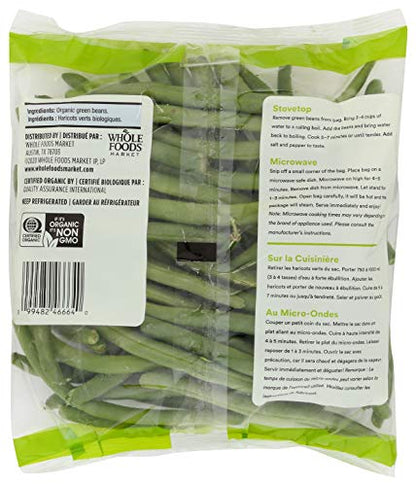 365 by Whole Foods Market, Organic Trimmed Green Beans, 12 oz