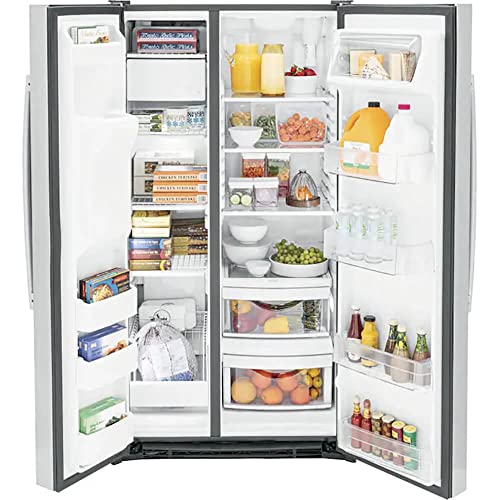 GE® 25.3 Cu. Ft. Side-By-Side Refrigerator