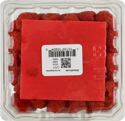 Organic Red Raspberries, 6 Oz