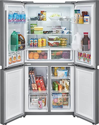 Frigidaire FRQG1721AV 17.4 Cubic Foot Refrigerator, Silver