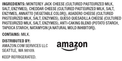 Amazon Brand - Happy Belly Shredded Mexican Four Cheese Blend, 8 oz