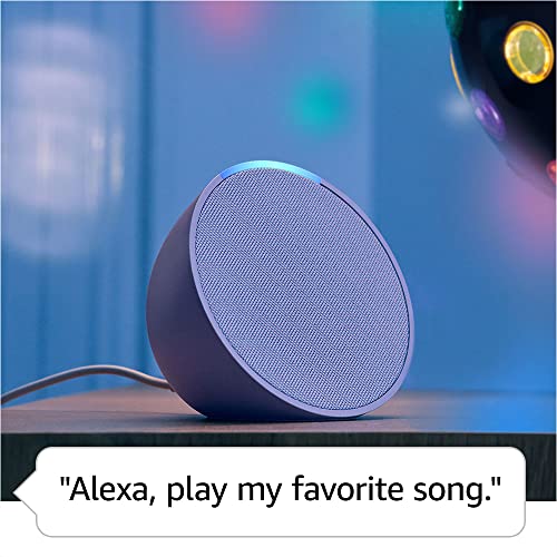 Amazon Echo Pop | Add Alexa to your bedroom, living room, bathroom, or office | Midnight Teal