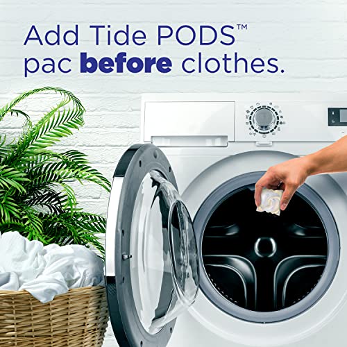 Tide PODS Free & Gentle Liquid Laundry Detergent Pacs, 76 count, Packaging may vary