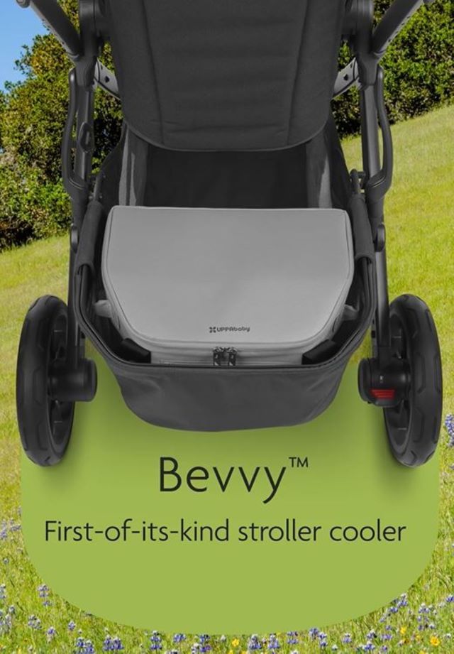 UPPAbaby Bevvy Cooler/Insulated + Leakproof/Portable Handles/Fits in Vista, Cruz, Ridge Stroller Baskets