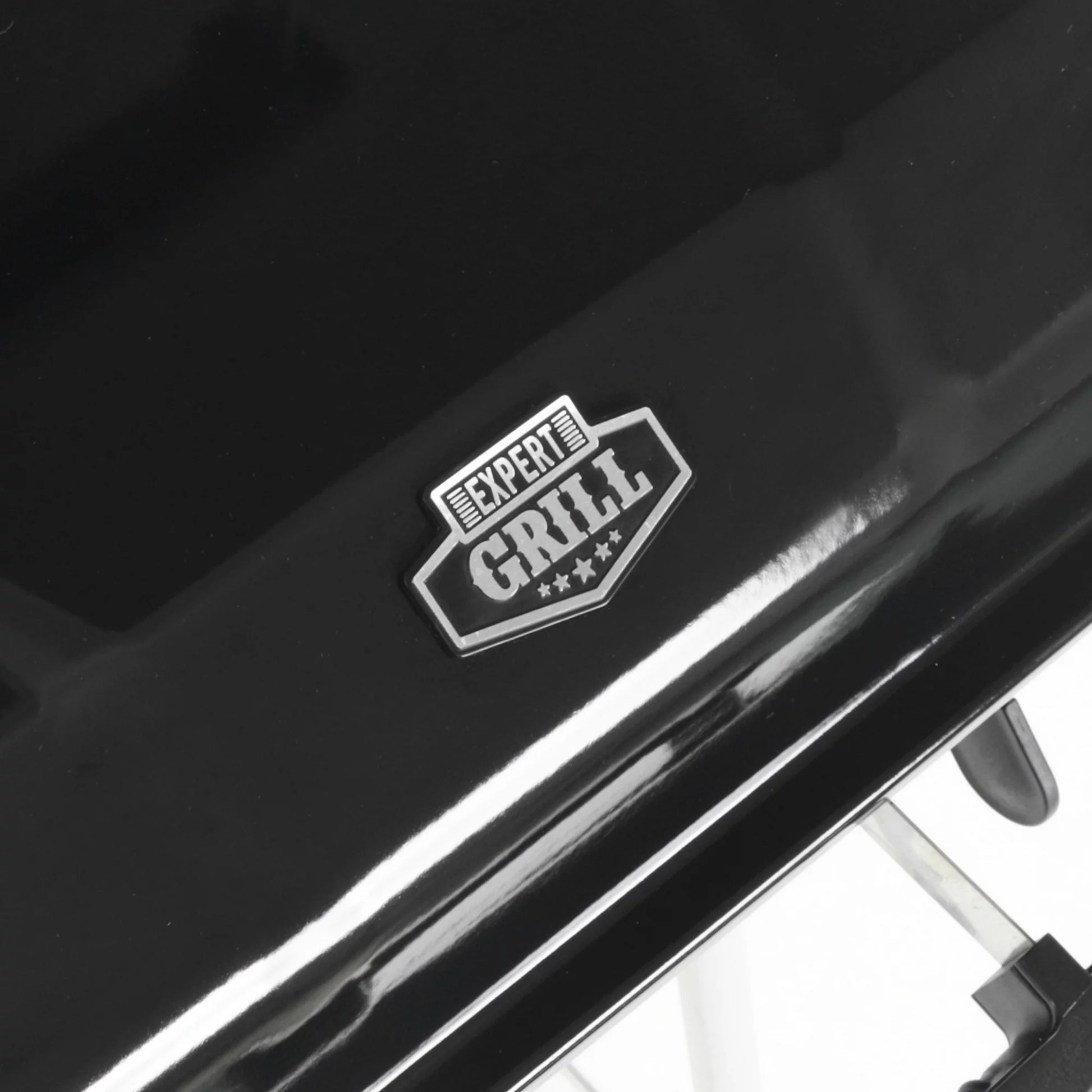 Expert Grill 17.5 Square Steel Charcoal Grill with Wheels Black Kewlstreet