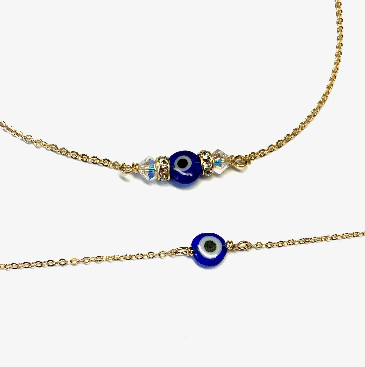 Evil Eye necklace, evil eye choker necklace