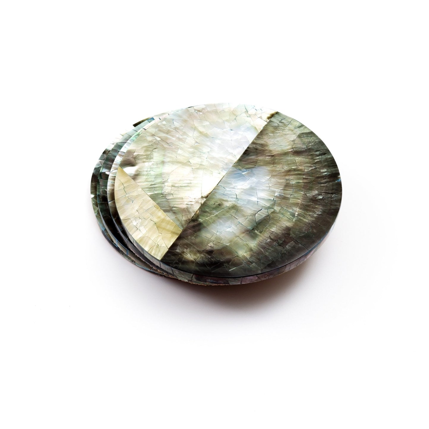 Black Mother of Pearl Coasters | LIKHÂ